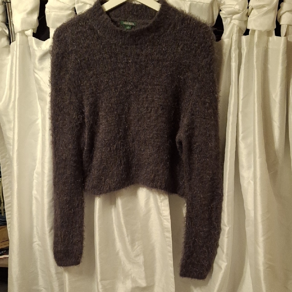 Wild Fable Fuzzy Charcoal Sweater XL